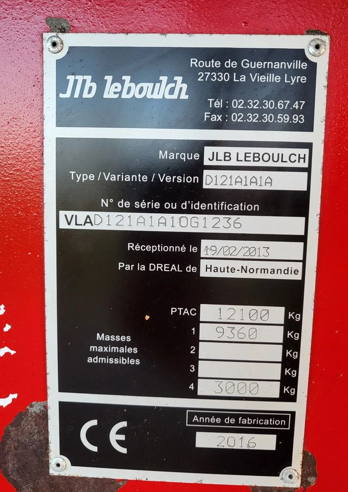 Leboulch HVS 51S12 - Rozrzutnik nawozów: zdjęcie 5 Leboulch HVS 51S12 - Rozrzutnik nawozów: zdjęcie 5