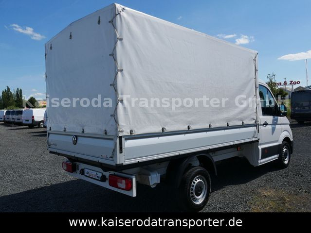 Volkswagen Crafter 35 TDI VA Einzelkabine Pritsche Plane - Samochód dostawczy plandeka: zdjęcie 4 Volkswagen Crafter 35 TDI VA Einzelkabine Pritsche Plane - Samochód dostawczy plandeka: zdjęcie 4