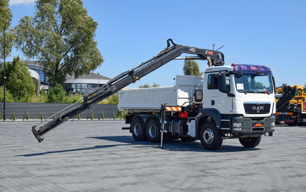 MAN TGS 33.360 / 6x4 / HDS HIAB 122 E-2 HIDUO / STEROWANIE RADIOWE / WYWROTKA / HYDROBURTA / AUTOMAT / KLIMA / TEMPOMAT / KAMERA COFANIA / SPROWADZONY - Wywrotka: zdjęcie 3 MAN TGS 33.360 / 6x4 / HDS HIAB 122 E-2 HIDUO / STEROWANIE RADIOWE / WYWROTKA / HYDROBURTA / AUTOMAT / KLIMA / TEMPOMAT / KAMERA COFANIA / SPROWADZONY - Wywrotka: zdjęcie 3