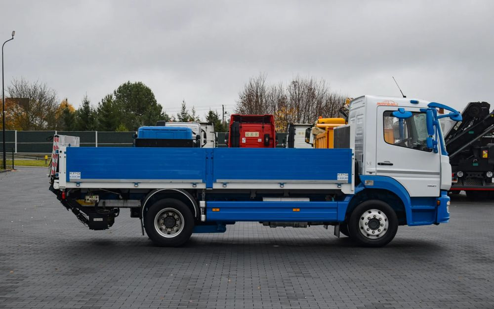 Mercedes-Benz ATEGO 1521 / EURO 6 / SKRZYNIA 5 M / WINDA ANTEO / PODUSZKI NA TYLNEJ OSI / KLIMA / TEMPOMAT / ALUFELGI / SERWISOWANY / SPROWADZONY - Samochód ciężarowy skrzyniowy/ Platforma: zdjęcie 4 Mercedes-Benz ATEGO 1521 / EURO 6 / SKRZYNIA 5 M / WINDA ANTEO / PODUSZKI NA TYLNEJ OSI / KLIMA / TEMPOMAT / ALUFELGI / SERWISOWANY / SPROWADZONY - Samochód ciężarowy skrzyniowy/ Platforma: zdjęcie 4