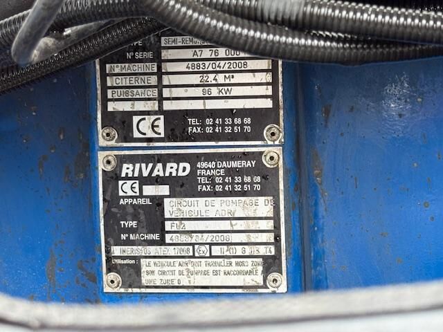 Naczepa cysterna SAMRO RIVARD: zdjęcie 17 Naczepa cysterna SAMRO RIVARD: zdjęcie 17