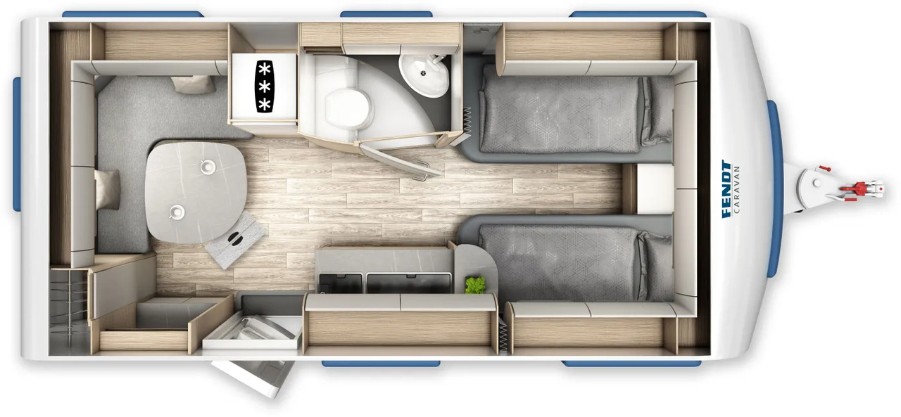 Fendt Bianco Activ 465 SGE 1.800 KG, Shower-Paket, GFK - Przyczepa kempingowa: zdjęcie 2 Fendt Bianco Activ 465 SGE 1.800 KG, Shower-Paket, GFK - Przyczepa kempingowa: zdjęcie 2