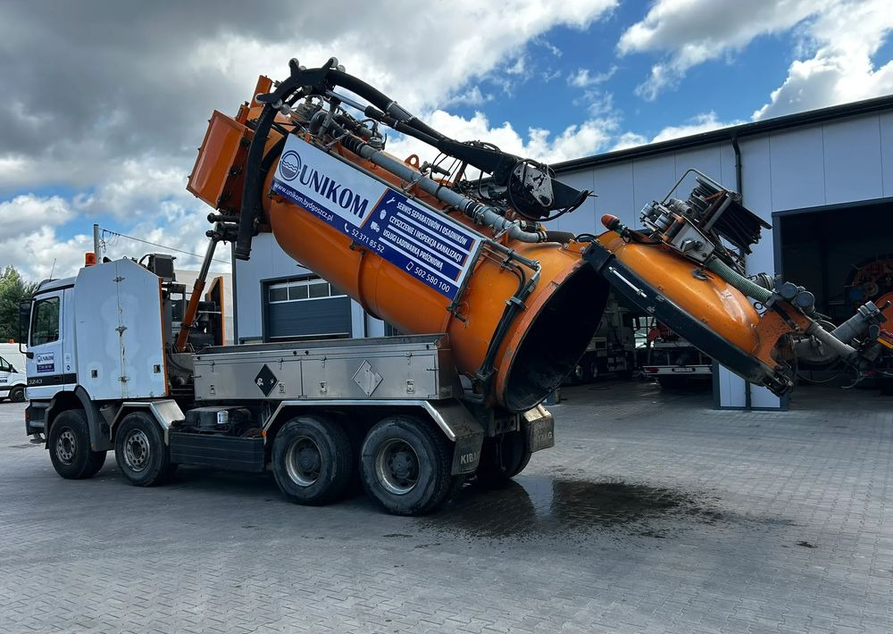 Mercedes-Benz ACTROS 3243 KAISER AQUASTER WUKO - Samochód asenizacyjny: zdjęcie 2 Mercedes-Benz ACTROS 3243 KAISER AQUASTER WUKO - Samochód asenizacyjny: zdjęcie 2