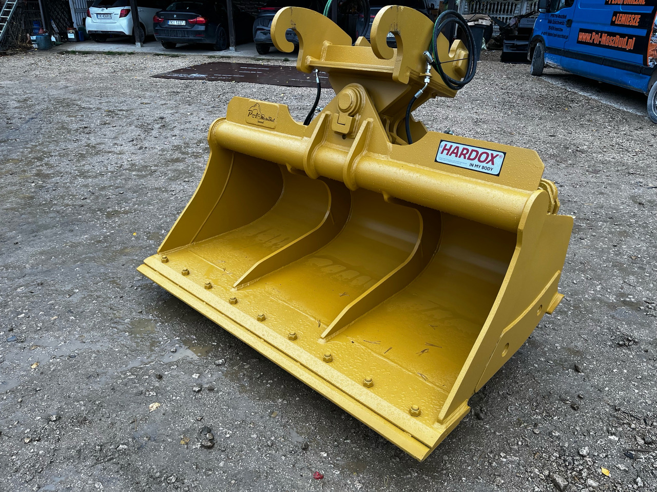 Łyżka skarpowa hydraulicznie uchylna - Łyżka do koparki: zdjęcie 1 Łyżka skarpowa hydraulicznie uchylna - Łyżka do koparki: zdjęcie 1