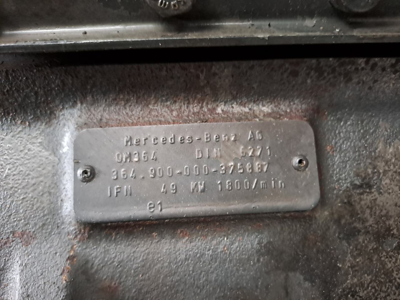 Gebrauchter Motor DB OM 364 - Silnik do Samochodów ciężarowych: zdjęcie 5 Gebrauchter Motor DB OM 364 - Silnik do Samochodów ciężarowych: zdjęcie 5