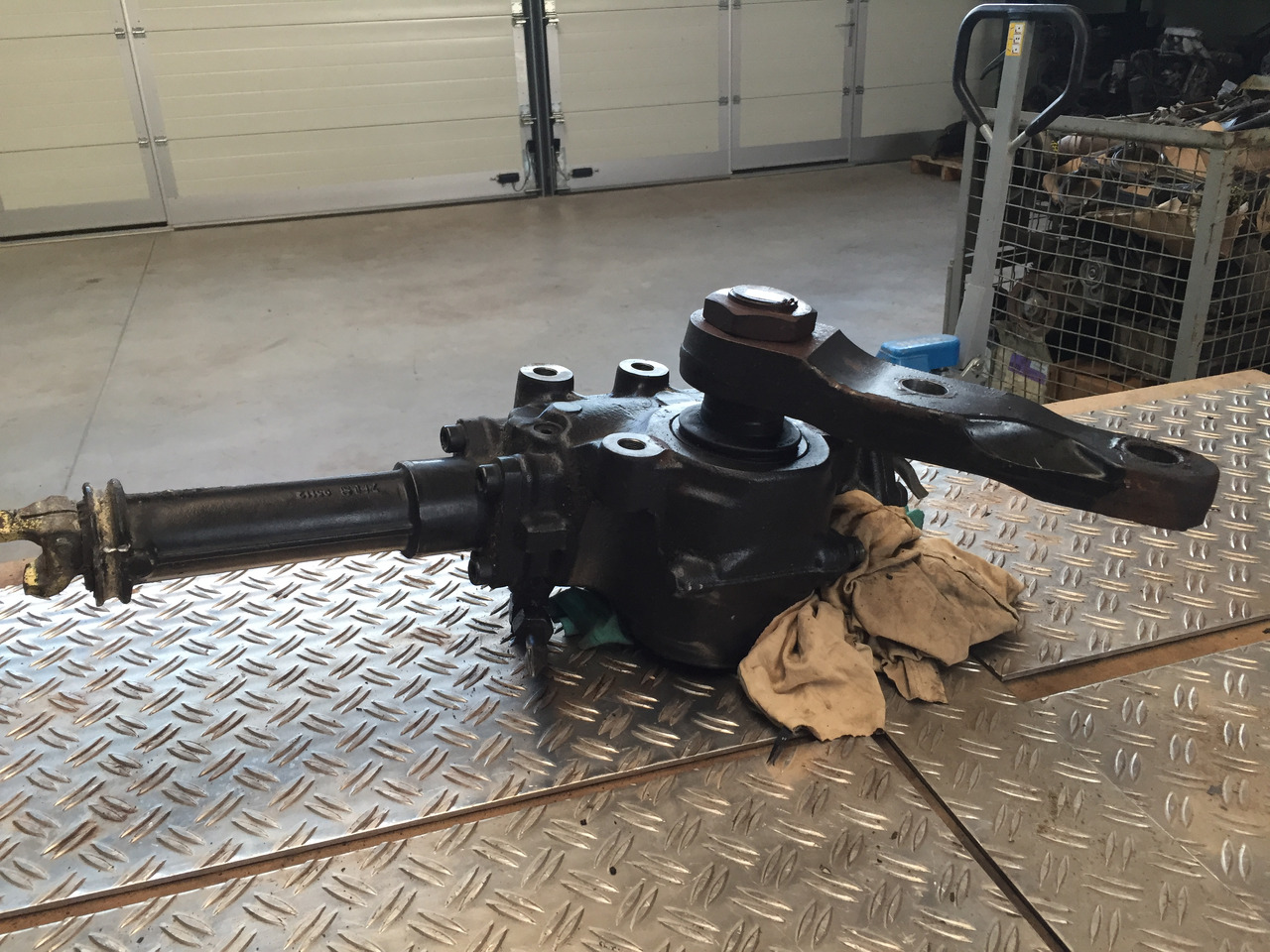 Przekładnia kierownicza do Samochodów ciężarowych Gebrauchtes Lenkgetriebe, mechanisch, MAN TGA 26.440 XXL, Artikel - Nr. : 81.46200 - 6427: zdjęcie 6