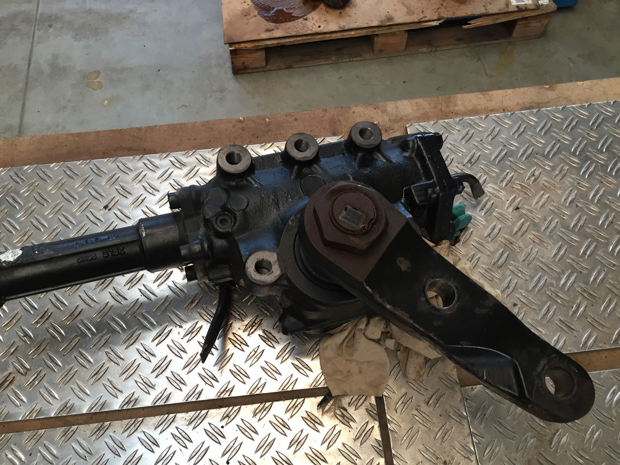 Przekładnia kierownicza do Samochodów ciężarowych Gebrauchtes Lenkgetriebe, mechanisch, MAN TGA 26.440 XXL, Artikel - Nr. : 81.46200 - 6427: zdjęcie 7