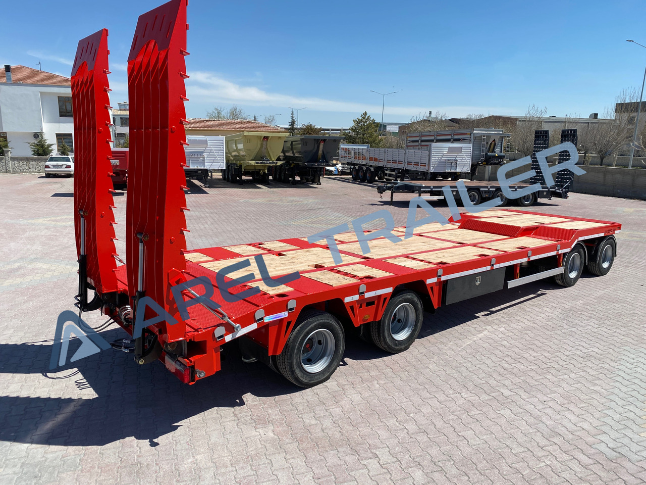 AREL TRAILER 2+2 4 AXLE DRAWBAR REMORQUE TRAILER - Przyczepa niskopodwoziowa: zdjęcie 5 AREL TRAILER 2+2 4 AXLE DRAWBAR REMORQUE TRAILER - Przyczepa niskopodwoziowa: zdjęcie 5