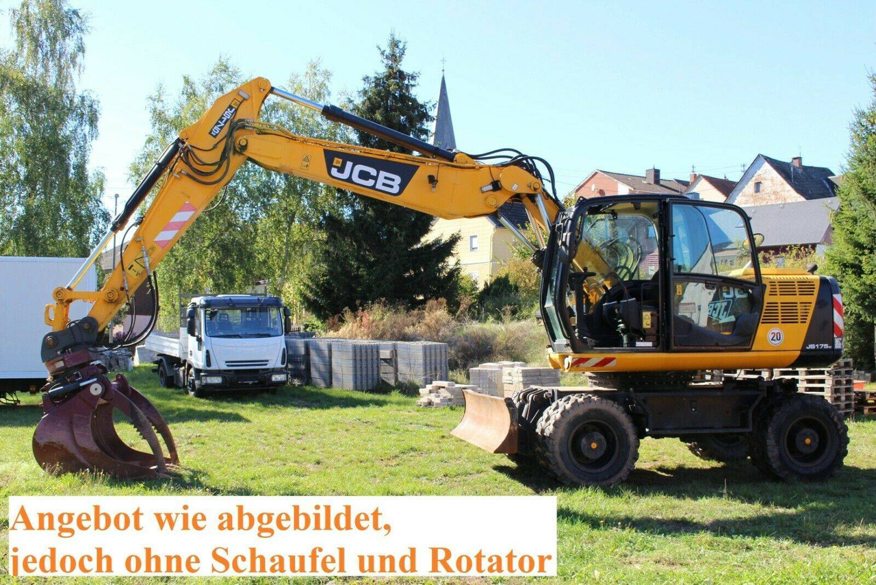 JCB JS 175 W Mobilbagger 18 to. Schnellwechsler - Koparka kołowa: zdjęcie 1 JCB JS 175 W Mobilbagger 18 to. Schnellwechsler - Koparka kołowa: zdjęcie 1
