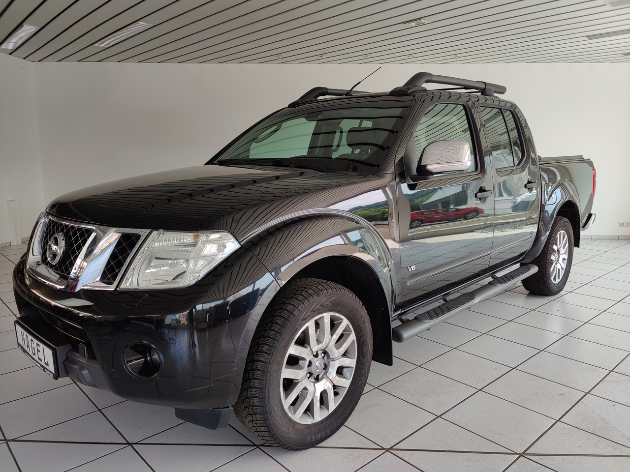 Nissan Navara Pickup (D40M)(05.2005->) Double Cab LE V6 4X4 Navi Kam Leder SHZ AHK - Pick-up: zdjęcie 1 Nissan Navara Pickup (D40M)(05.2005->) Double Cab LE V6 4X4 Navi Kam Leder SHZ AHK - Pick-up: zdjęcie 1