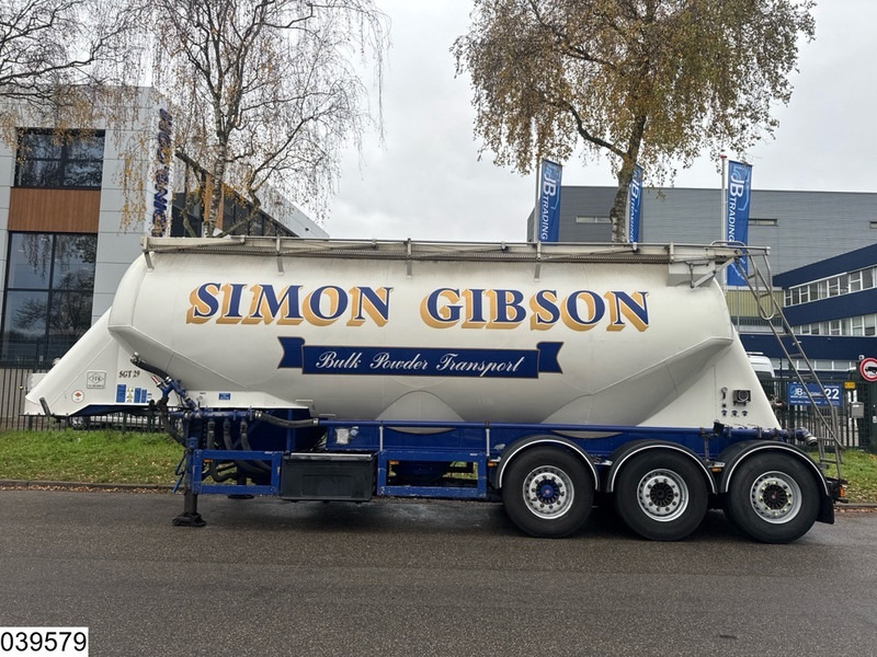 Feldbinder Silo 40.000 Liter, 3 Comp - Naczepa cysterna: zdjęcie 2 Feldbinder Silo 40.000 Liter, 3 Comp - Naczepa cysterna: zdjęcie 2