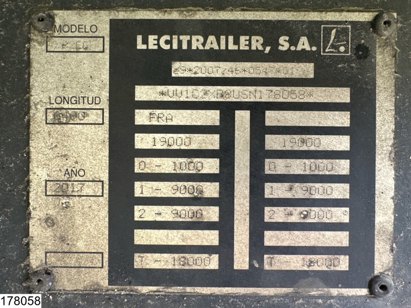 Lecitrailer Middenas Frigoblock EK 13 U - Przyczepa chłodnia: zdjęcie 5 Lecitrailer Middenas Frigoblock EK 13 U - Przyczepa chłodnia: zdjęcie 5