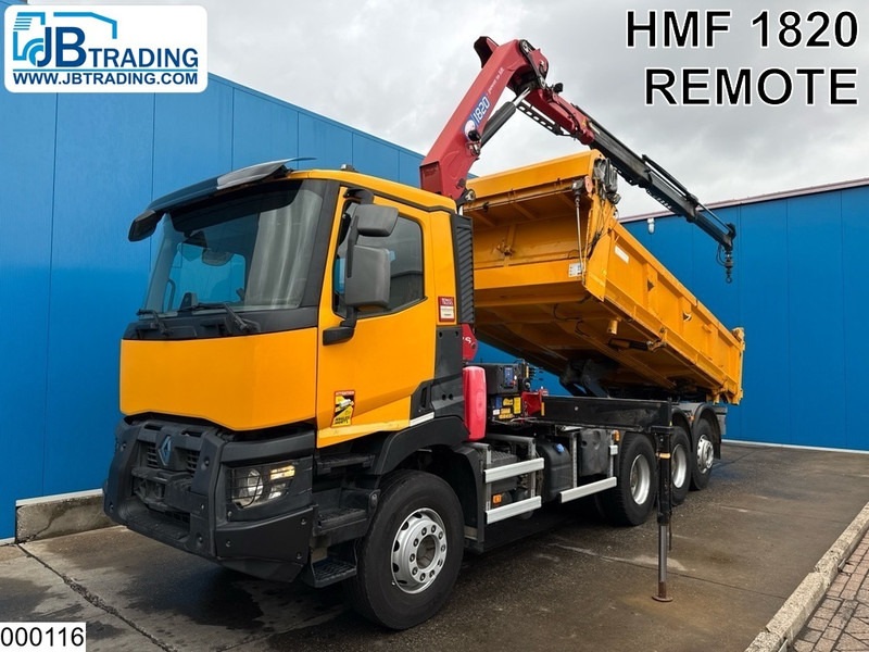 Renault C 430 8x4, EURO 6, HMF, Garnier - Wywrotka, Samochod ciężarowy z HDS: zdjęcie 1 Renault C 430 8x4, EURO 6, HMF, Garnier - Wywrotka, Samochod ciężarowy z HDS: zdjęcie 1