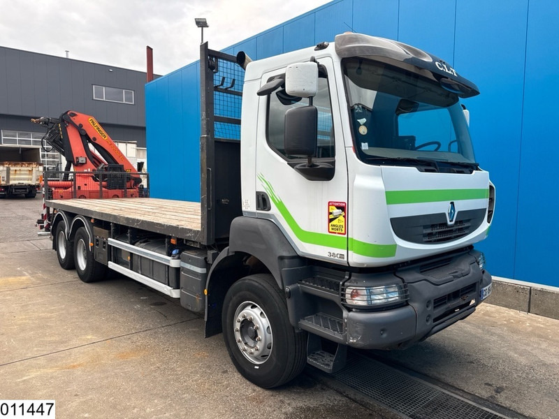 Renault Kerax 380 Dxi 6X4, EURO 5, Palfinger, Manual - Samochód ciężarowy skrzyniowy/ Platforma, Samochod ciężarowy z HDS: zdjęcie 3 Renault Kerax 380 Dxi 6X4, EURO 5, Palfinger, Manual - Samochód ciężarowy skrzyniowy/ Platforma, Samochod ciężarowy z HDS: zdjęcie 3