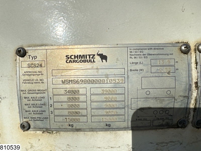 Schmitz Cargobull open laadbak - Naczepa platforma/ Burtowa: zdjęcie 4 Schmitz Cargobull open laadbak - Naczepa platforma/ Burtowa: zdjęcie 4
