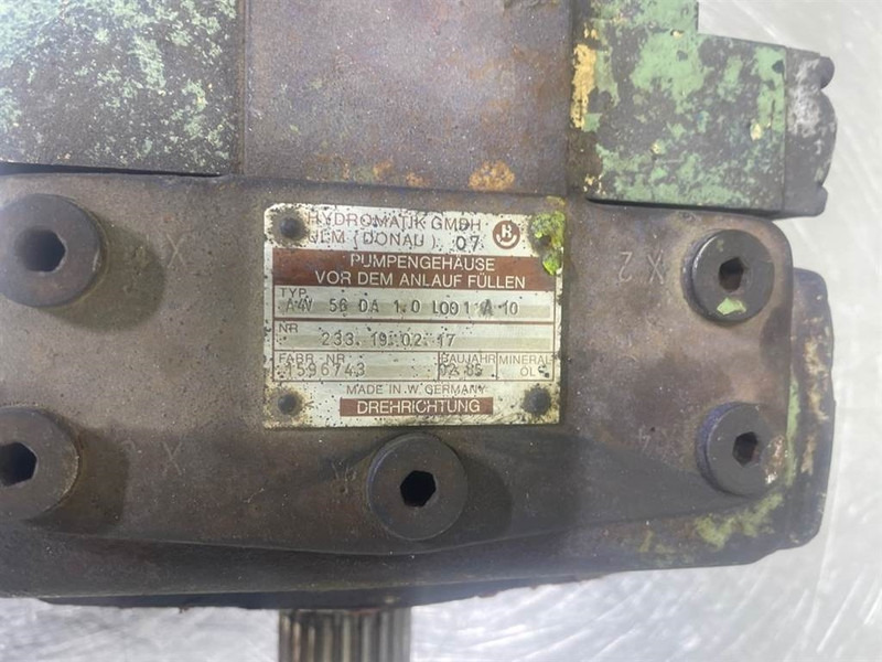 Hydromatik A4V56DA1.0L001A10-233.19.02.17-Drive pump/Rijpomp - Hydraulika do Maszyn budowlanych: zdjęcie 5 Hydromatik A4V56DA1.0L001A10-233.19.02.17-Drive pump/Rijpomp - Hydraulika do Maszyn budowlanych: zdjęcie 5
