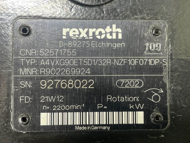 Manitou MLT635/741/940-52571755-Drive pump/Fahrpumpe Manitou MLT635/741/940-52571755-Drive pump/Fahrpumpe: zdjęcie 6 Manitou MLT635/741/940-52571755-Drive pump/Fahrpumpe Manitou MLT635/741/940-52571755-Drive pump/Fahrpumpe: zdjęcie 6