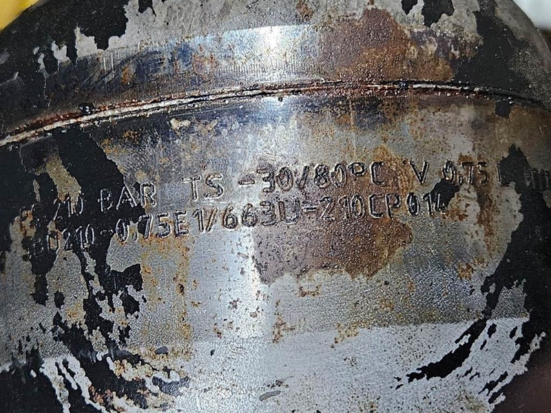 New Holland W110C-Hydac SBO210-0,75E1/663U-Accumulator - Hydraulika do Maszyn budowlanych: zdjęcie 3 New Holland W110C-Hydac SBO210-0,75E1/663U-Accumulator - Hydraulika do Maszyn budowlanych: zdjęcie 3