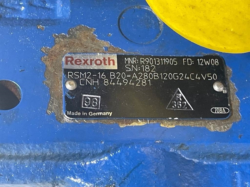 New Holland W110C-Rexroth RSM2-16 B20-Valve/Ventile - Hydraulika do Maszyn budowlanych: zdjęcie 4 New Holland W110C-Rexroth RSM2-16 B20-Valve/Ventile - Hydraulika do Maszyn budowlanych: zdjęcie 4