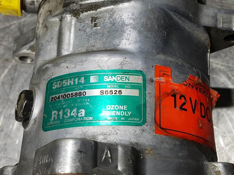 SANDEN SD5H14-S6626-Compressor/Kompressor/Aircopom - Sprężarka klimatyzacji do Maszyn budowlanych: zdjęcie 4 SANDEN SD5H14-S6626-Compressor/Kompressor/Aircopom - Sprężarka klimatyzacji do Maszyn budowlanych: zdjęcie 4