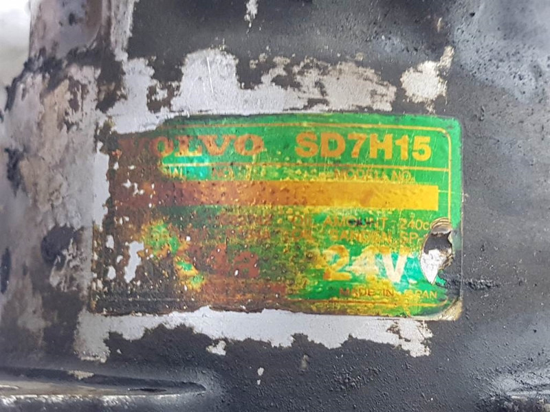 Volvo -Sanden SD7H15-Compressor/Kompressor/Aircopomp - Sprężarka klimatyzacji do Maszyn budowlanych: zdjęcie 4 Volvo -Sanden SD7H15-Compressor/Kompressor/Aircopomp - Sprężarka klimatyzacji do Maszyn budowlanych: zdjęcie 4