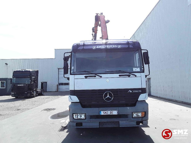 Mercedes-Benz Actros 1831 Atlas Ak140.1A4+remote lames steel 165000km - Samochód ciężarowy skrzyniowy/ Platforma, Samochod ciężarowy z HDS: zdjęcie 2 Mercedes-Benz Actros 1831 Atlas Ak140.1A4+remote lames steel 165000km - Samochód ciężarowy skrzyniowy/ Platforma, Samochod ciężarowy z HDS: zdjęcie 2