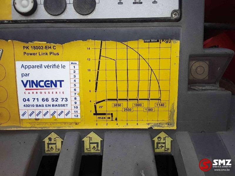 Samochód ciężarowy skrzyniowy/ Platforma, Samochod ciężarowy z HDS Renault Kerax 380: zdjęcie 11 Samochód ciężarowy skrzyniowy/ Platforma, Samochod ciężarowy z HDS Renault Kerax 380: zdjęcie 11