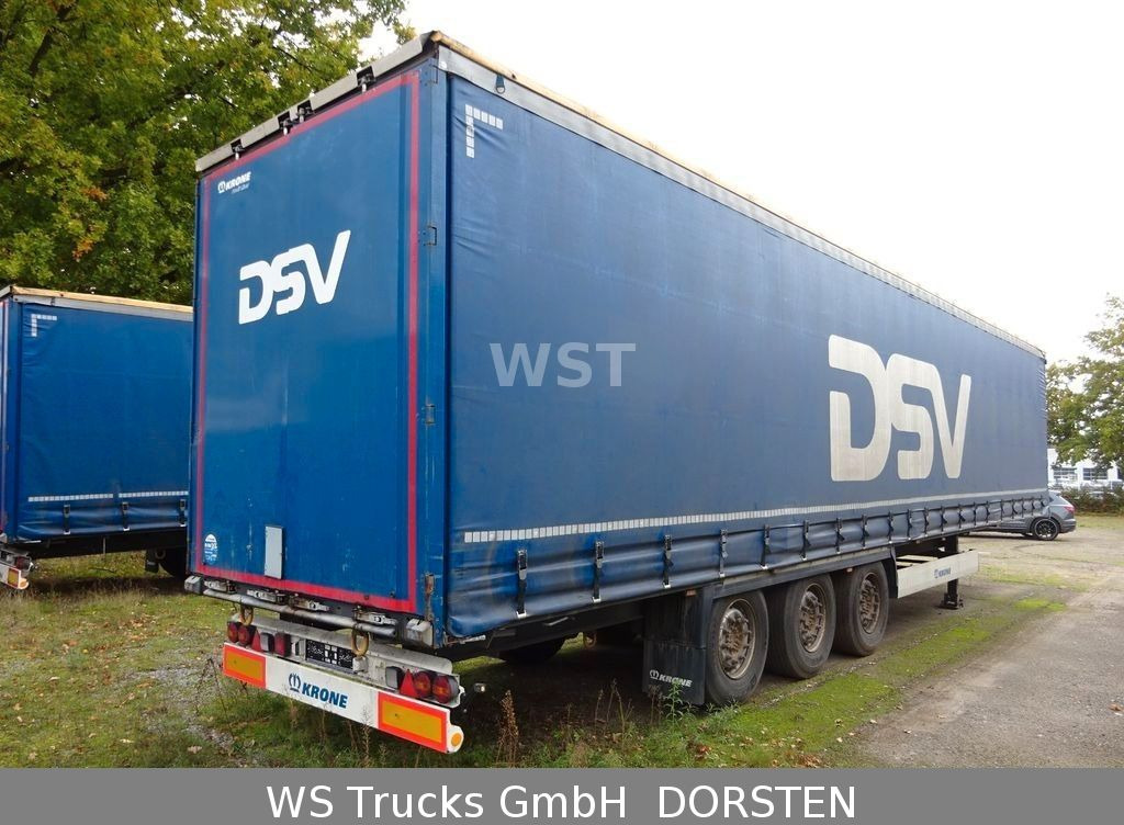 Krone 3 x SDP27 Profiliner Edscha XL Code Krone SD 27 Planauflieger mit Edscha | ABS, EBS, XL - Naczepa plandeka: zdjęcie 1 Krone 3 x SDP27 Profiliner Edscha XL Code Krone SD 27 Planauflieger mit Edscha | ABS, EBS, XL - Naczepa plandeka: zdjęcie 1