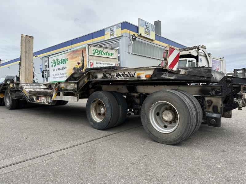 Przyczepa niskopodwoziowa Müller-Mitteltal T4 4-Achs Tieflader Radmulden luftgefedert T4 4-Achs Tieflader Radmulden luftgefedert: zdjęcie 9