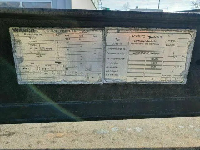 Przyczepa podwozie Schmitz Cargobull 4 x Lafette Standard elox/verzinkt TÜV NEU! 4 x Lafette Standard elox/verzinkt TÜV NEU!: zdjęcie 12 Przyczepa podwozie Schmitz Cargobull 4 x Lafette Standard elox/verzinkt TÜV NEU! 4 x Lafette Standard elox/verzinkt TÜV NEU!: zdjęcie 12