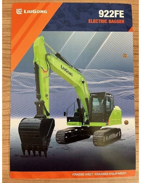 LIUGONG 922 FE vollelektrisch, 24.100 kg - Koparka gąsienicowa: zdjęcie 3 LIUGONG 922 FE vollelektrisch, 24.100 kg - Koparka gąsienicowa: zdjęcie 3