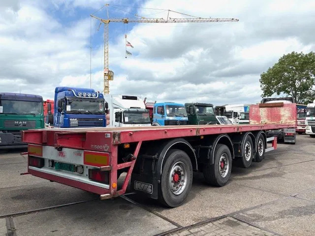 Kwb P-504-STI-H 4-AXLE FLATBED TRAILER (SAF AXLES / 2x STEERING AXLE / 2x LIFT-AXLE / ABS-EBS) - Naczepa platforma/ Burtowa: zdjęcie 3 Kwb P-504-STI-H 4-AXLE FLATBED TRAILER (SAF AXLES / 2x STEERING AXLE / 2x LIFT-AXLE / ABS-EBS) - Naczepa platforma/ Burtowa: zdjęcie 3