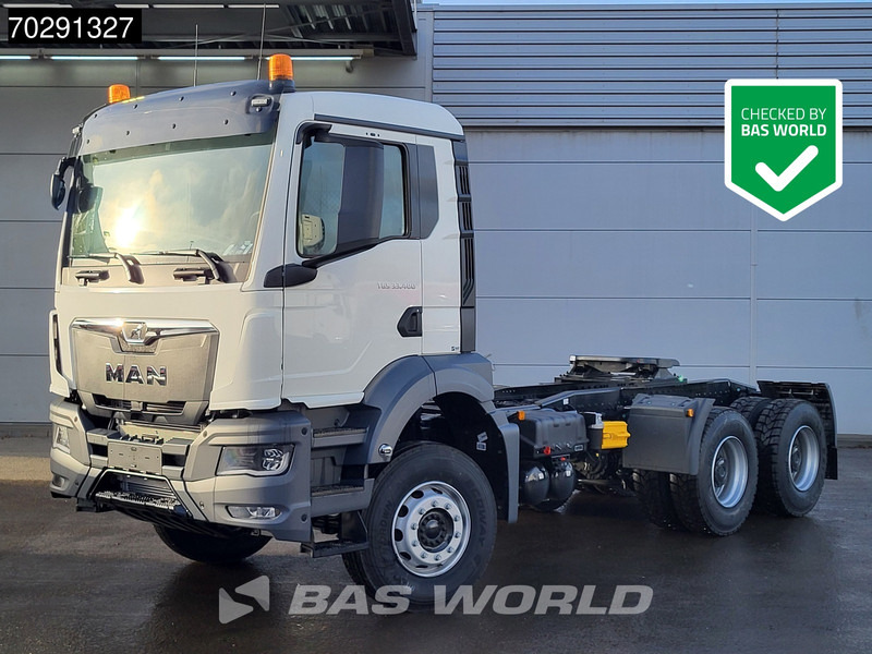 MAN TGS 33.400 6X4 NEW! Full-Steel Big-Axle Drumbrakes LED Euro 2 - Ciągnik siodłowy: zdjęcie 1 MAN TGS 33.400 6X4 NEW! Full-Steel Big-Axle Drumbrakes LED Euro 2 - Ciągnik siodłowy: zdjęcie 1