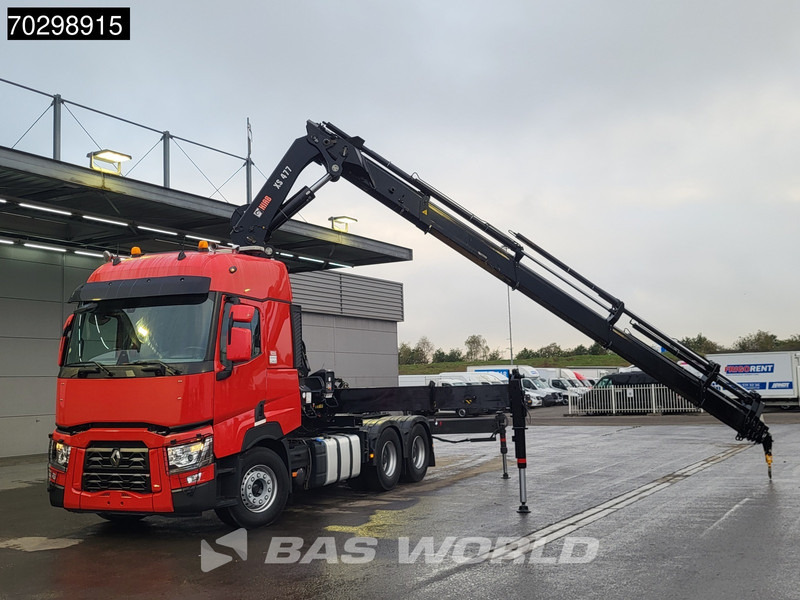 Renault T 520 6X4 Hiab 477E-7 HIDUO Crane Kran Big-Axle Euro 6 - Ciągnik siodłowy: zdjęcie 5 Renault T 520 6X4 Hiab 477E-7 HIDUO Crane Kran Big-Axle Euro 6 - Ciągnik siodłowy: zdjęcie 5