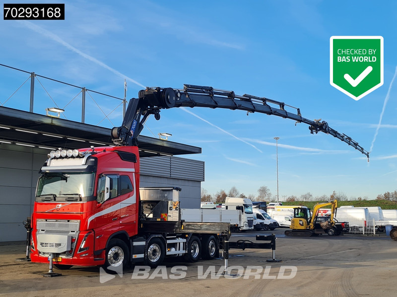 Volvo FH16 650 FH16 8X2 Tractorhead HMF 7020K-RCS Crane + Fly-Jib Lift+Steering Axle Navi ACC - Ciągnik siodłowy: zdjęcie 1 Volvo FH16 650 FH16 8X2 Tractorhead HMF 7020K-RCS Crane + Fly-Jib Lift+Steering Axle Navi ACC - Ciągnik siodłowy: zdjęcie 1
