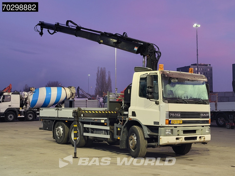 DAF 75CF.250 CF 6X2 HIAB 190W3 Crane Kran Remote Rotator Steering Axle Automatic Euro 3 - Samochód ciężarowy skrzyniowy/ Platforma, Samochod ciężarowy z HDS: zdjęcie 3 DAF 75CF.250 CF 6X2 HIAB 190W3 Crane Kran Remote Rotator Steering Axle Automatic Euro 3 - Samochód ciężarowy skrzyniowy/ Platforma, Samochod ciężarowy z HDS: zdjęcie 3