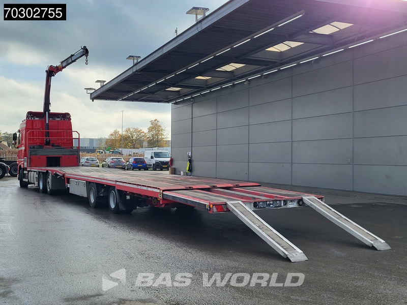 DAF XF 440 XF 6X2 NL-Truck Transporter APK HMF 900-K2 crane Winch Lift-Lenkachse Euro 6 - Samochód ciężarowy skrzyniowy/ Platforma, Samochod ciężarowy z HDS: zdjęcie 3 DAF XF 440 XF 6X2 NL-Truck Transporter APK HMF 900-K2 crane Winch Lift-Lenkachse Euro 6 - Samochód ciężarowy skrzyniowy/ Platforma, Samochod ciężarowy z HDS: zdjęcie 3