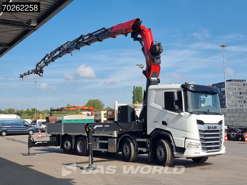 DAF XF 530 8X2 NEW Palfinger PK580 TEC Kran Crane Fly-Jib Winch Lift+Lenkasche Retarder - Samochód ciężarowy skrzyniowy/ Platforma, Samochod ciężarowy z HDS: zdjęcie 5 DAF XF 530 8X2 NEW Palfinger PK580 TEC Kran Crane Fly-Jib Winch Lift+Lenkasche Retarder - Samochód ciężarowy skrzyniowy/ Platforma, Samochod ciężarowy z HDS: zdjęcie 5