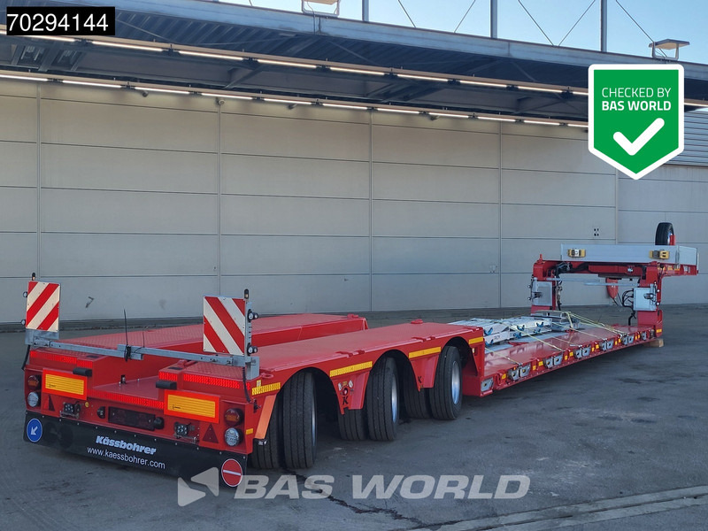 Kässbohrer LB3E 3 axles NEW! Extenable 540cm Gooseneck 3xSteeringaxle - Naczepa niskopodwoziowa: zdjęcie 1 Kässbohrer LB3E 3 axles NEW! Extenable 540cm Gooseneck 3xSteeringaxle - Naczepa niskopodwoziowa: zdjęcie 1