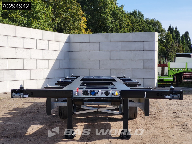 Nowy Naczepa kontenerowiec/ System wymienny Krone SD NEW 20ft 30ft 40ft Liftachse: zdjęcie 5