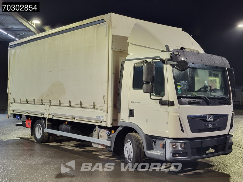 MAN TGL 8.190 TGL 4X2 8tonner Curtainsider Ladebordwand Manual Euro 6 - Samochód ciężarowy plandeka: zdjęcie 3 MAN TGL 8.190 TGL 4X2 8tonner Curtainsider Ladebordwand Manual Euro 6 - Samochód ciężarowy plandeka: zdjęcie 3