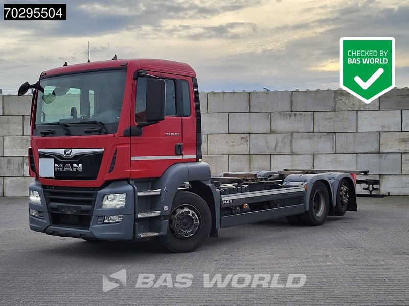 MAN TGS 26.320 TGS 6X2 ADR BDF Lift + Steering Axle Euro 6 - Ciężarówka kontenerowiec/ System wymienny: zdjęcie 1 MAN TGS 26.320 TGS 6X2 ADR BDF Lift + Steering Axle Euro 6 - Ciężarówka kontenerowiec/ System wymienny: zdjęcie 1