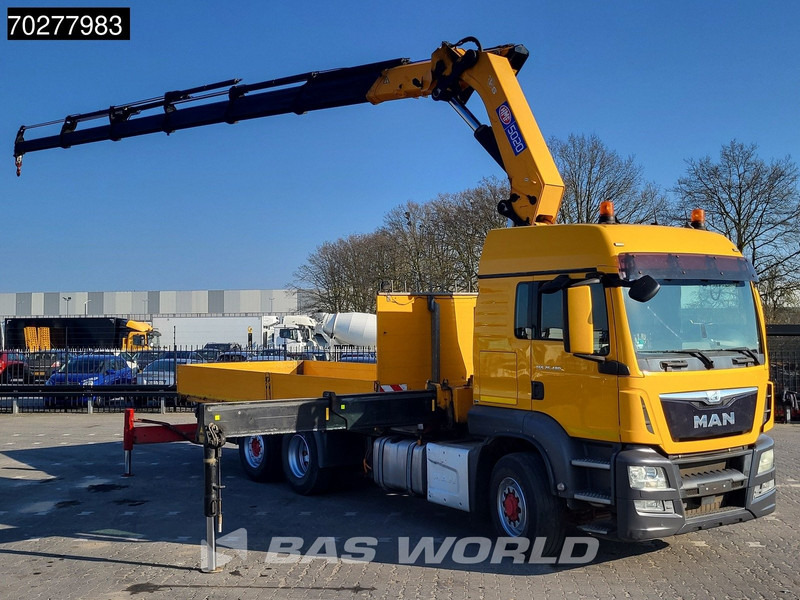 MAN TGS 26.480 6X4 HMF 5020-K6 Crane Kran Hydrodrive Lift+Lenkachse Euro 6 - Samochód ciężarowy skrzyniowy/ Platforma, Samochod ciężarowy z HDS: zdjęcie 5 MAN TGS 26.480 6X4 HMF 5020-K6 Crane Kran Hydrodrive Lift+Lenkachse Euro 6 - Samochód ciężarowy skrzyniowy/ Platforma, Samochod ciężarowy z HDS: zdjęcie 5