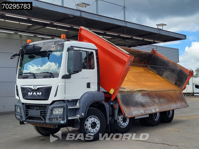 MAN TGS 35.400 8X4 13m3 CIF Bennes 2-side tipper Steel suspension Automatic Euro 6 - Wywrotka: zdjęcie 5 MAN TGS 35.400 8X4 13m3 CIF Bennes 2-side tipper Steel suspension Automatic Euro 6 - Wywrotka: zdjęcie 5