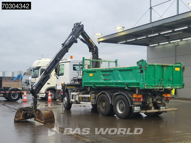 Mercedes-Benz Actros 2646 Actros 6X4 HIAB 122 BS-2 HIDUO Crane Kran 3-way tipper Big-Axle Euro 5 - Wywrotka, Samochod ciężarowy z HDS: zdjęcie 5 Mercedes-Benz Actros 2646 Actros 6X4 HIAB 122 BS-2 HIDUO Crane Kran 3-way tipper Big-Axle Euro 5 - Wywrotka, Samochod ciężarowy z HDS: zdjęcie 5