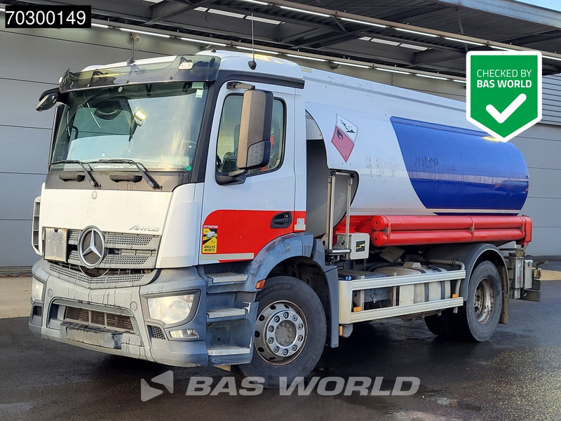 Mercedes-Benz Antos 1824 4X2 13.500Liter Fuel tanker ADR Automatic Euro 6 - Samochód ciężarowy cysterna: zdjęcie 1 Mercedes-Benz Antos 1824 4X2 13.500Liter Fuel tanker ADR Automatic Euro 6 - Samochód ciężarowy cysterna: zdjęcie 1