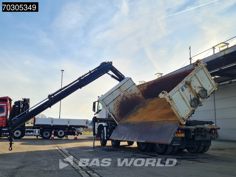 Mercedes-Benz Arocs 3240 8X4 HIAB X-HIDUO 188 E-2 Kran Crane 3-side tipper Big-Axle Euro 6 - Wywrotka, Samochod ciężarowy z HDS: zdjęcie 5 Mercedes-Benz Arocs 3240 8X4 HIAB X-HIDUO 188 E-2 Kran Crane 3-side tipper Big-Axle Euro 6 - Wywrotka, Samochod ciężarowy z HDS: zdjęcie 5