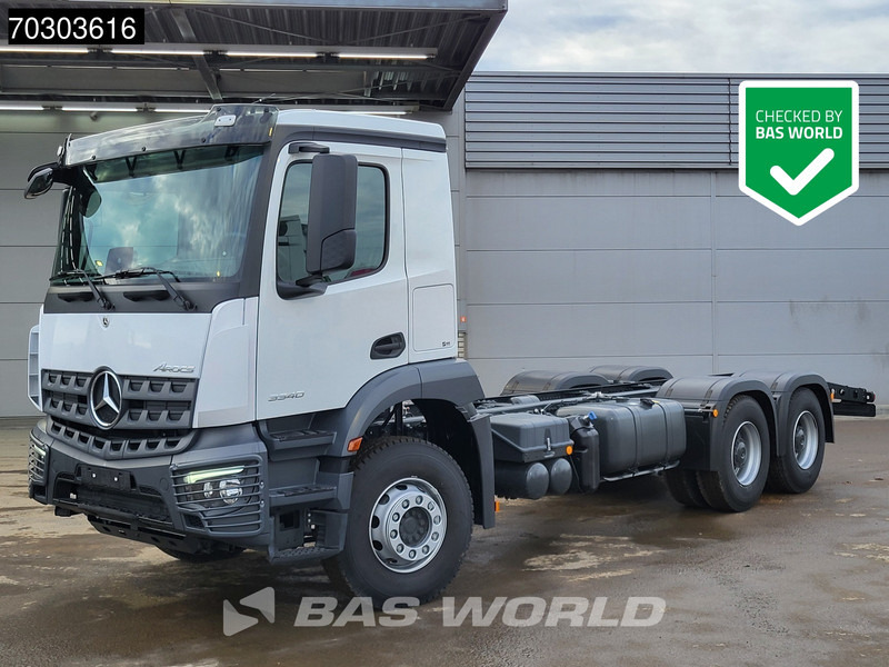 Mercedes-Benz Arocs 3340 6X4 NEW! Euro 5 Full Steel Big Axle Automatic - Samochód ciężarowe pod zabudowę: zdjęcie 1 Mercedes-Benz Arocs 3340 6X4 NEW! Euro 5 Full Steel Big Axle Automatic - Samochód ciężarowe pod zabudowę: zdjęcie 1