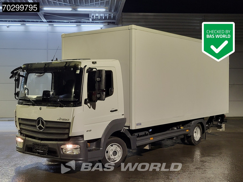 Mercedes-Benz Atego 818 4X2 8 tonner Automatic 1000kg Ladebordwand Euro 6 - Samochód ciężarowy furgon: zdjęcie 1 Mercedes-Benz Atego 818 4X2 8 tonner Automatic 1000kg Ladebordwand Euro 6 - Samochód ciężarowy furgon: zdjęcie 1