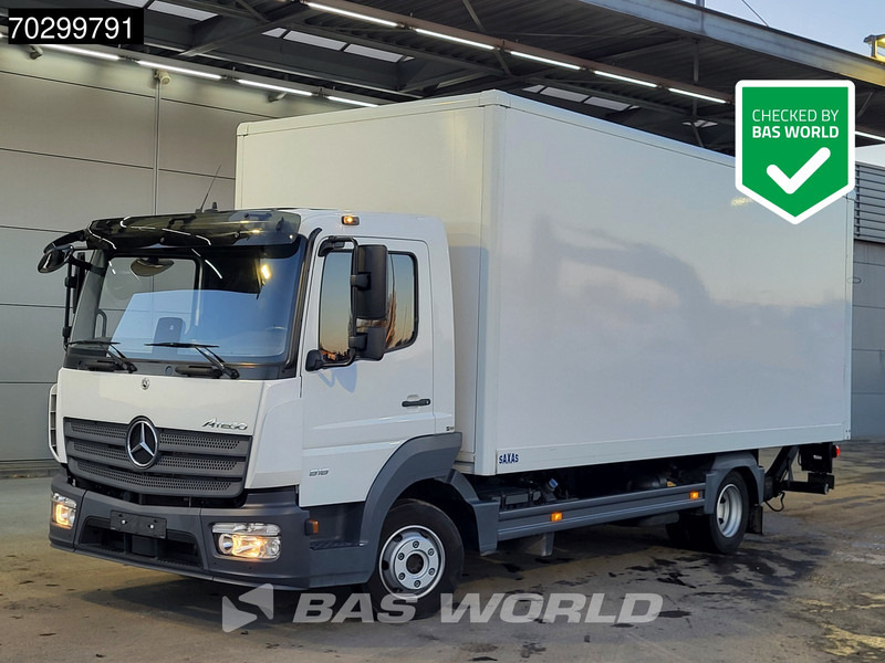 Mercedes-Benz Atego 818 4X2 8tonner Automatic 1000kg Ladebordwand Airco Euro 6 - Samochód ciężarowy furgon: zdjęcie 1 Mercedes-Benz Atego 818 4X2 8tonner Automatic 1000kg Ladebordwand Airco Euro 6 - Samochód ciężarowy furgon: zdjęcie 1